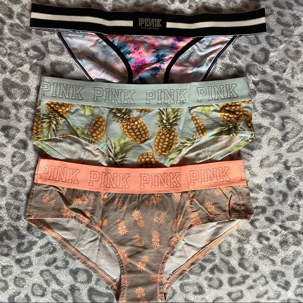 3 Pair Bundle of PINK by VS Panties
